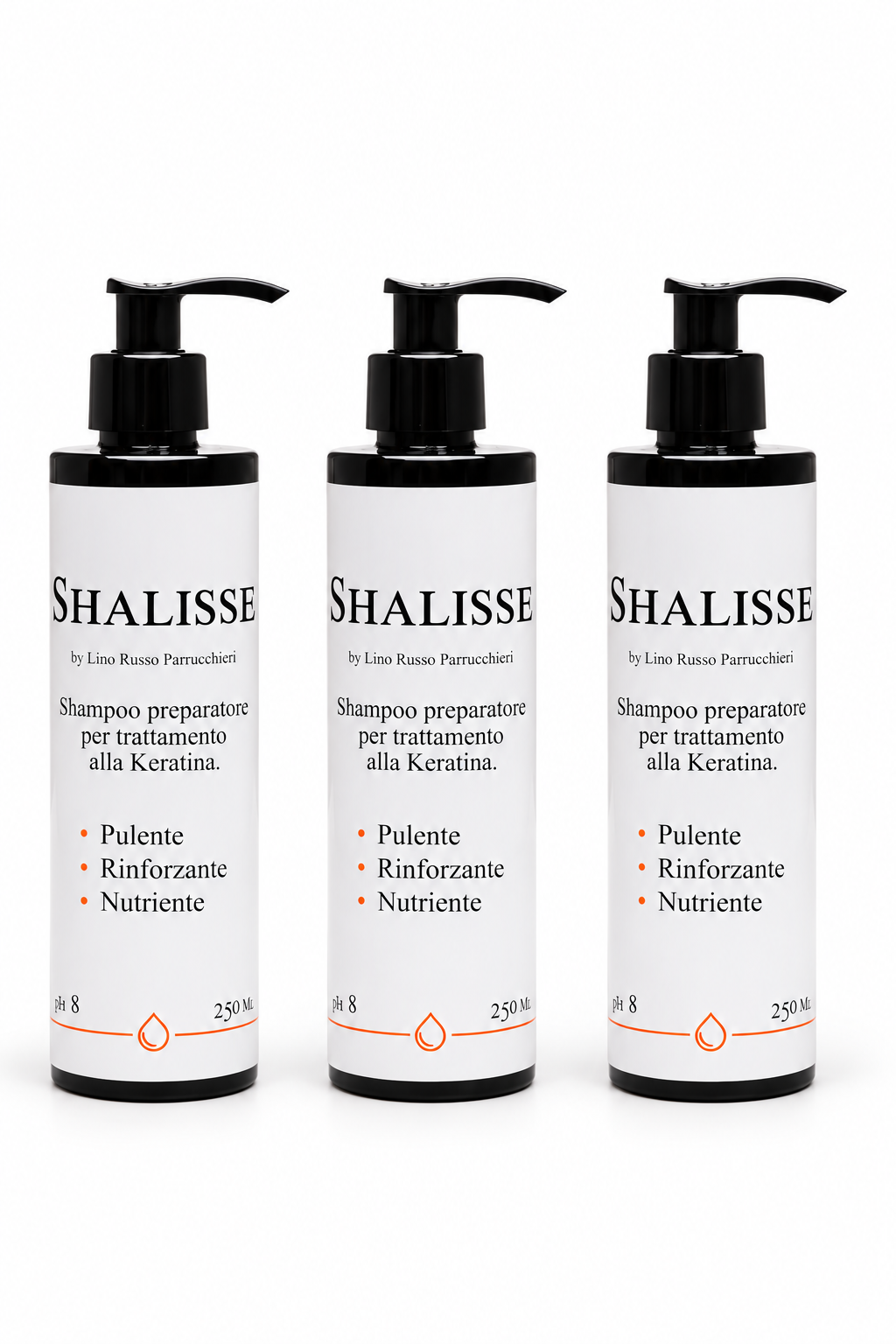 3×2 SHALISSE SHAMPOO PREPARATORE